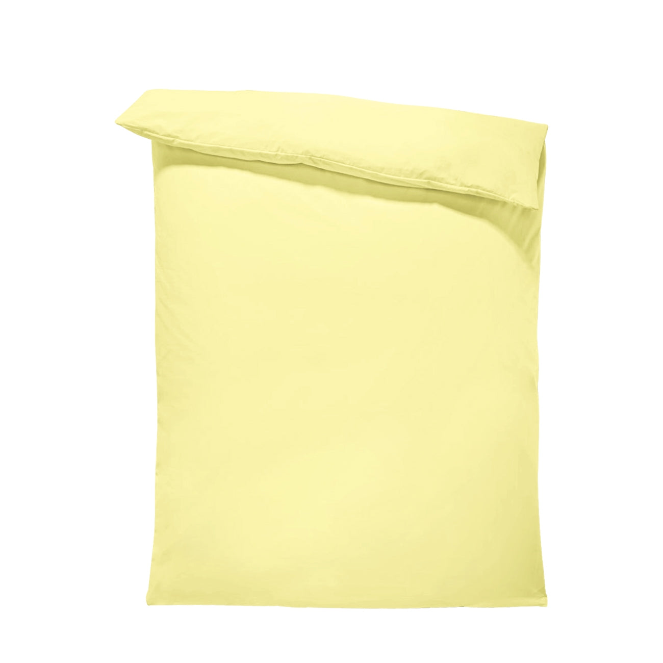 Duvet cover LIGHT YELLOW 150/215 cm 100% cotton ranforce