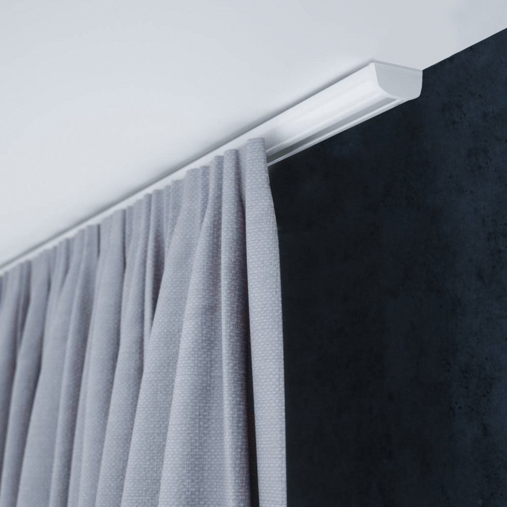 Aluminum rail set SC white 400 cm (2x200cm)