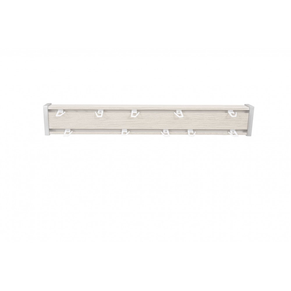 Aluminum rail set PL ash 150 cm - without brackets