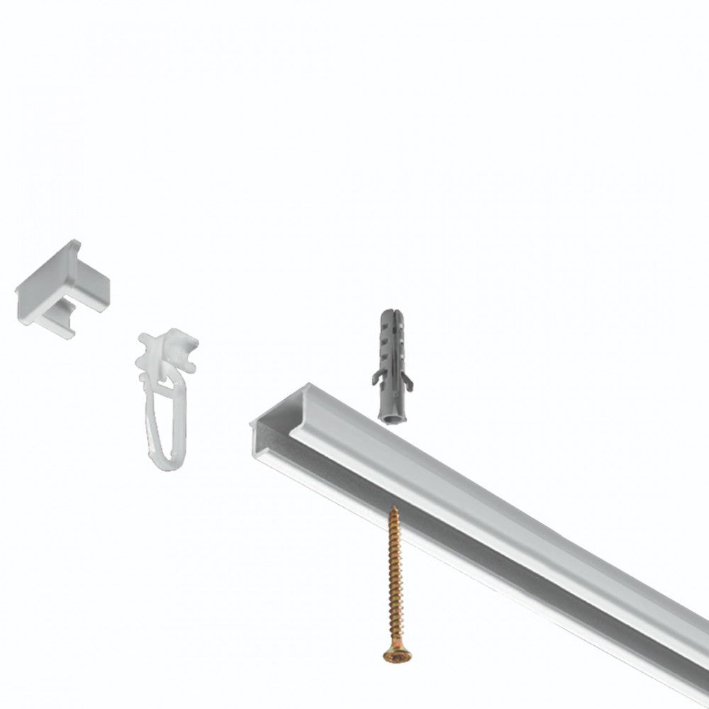 Set sina aluminiu RS alb 150 cm - accesorii incluse