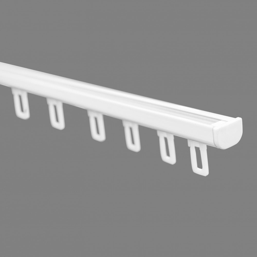 Aluminum rail set SC white 400 cm (2x200cm)