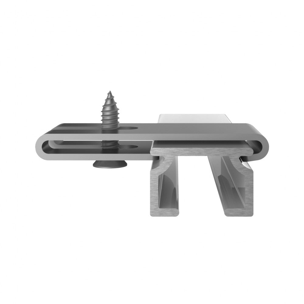 Set sina aluminiu SL negru 400 cm (2x200cm)