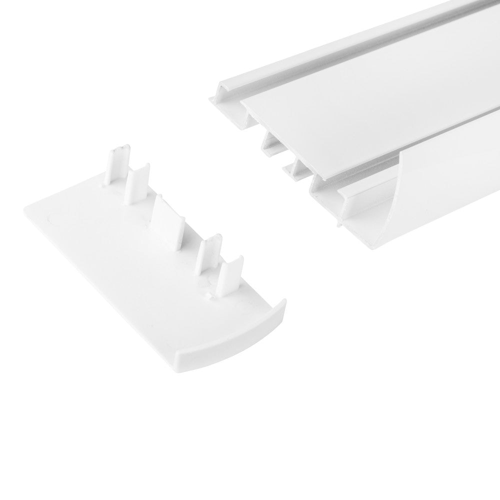 Set Sina aluminiu EVO-M alb 400 cm