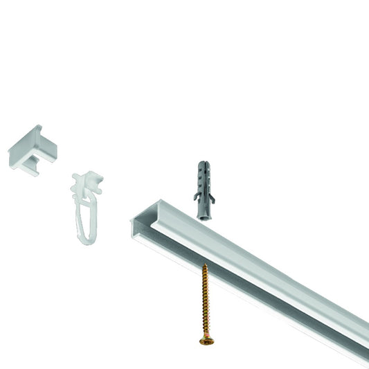 Set sina aluminiu RS alb 200 cm - accesorii incluse