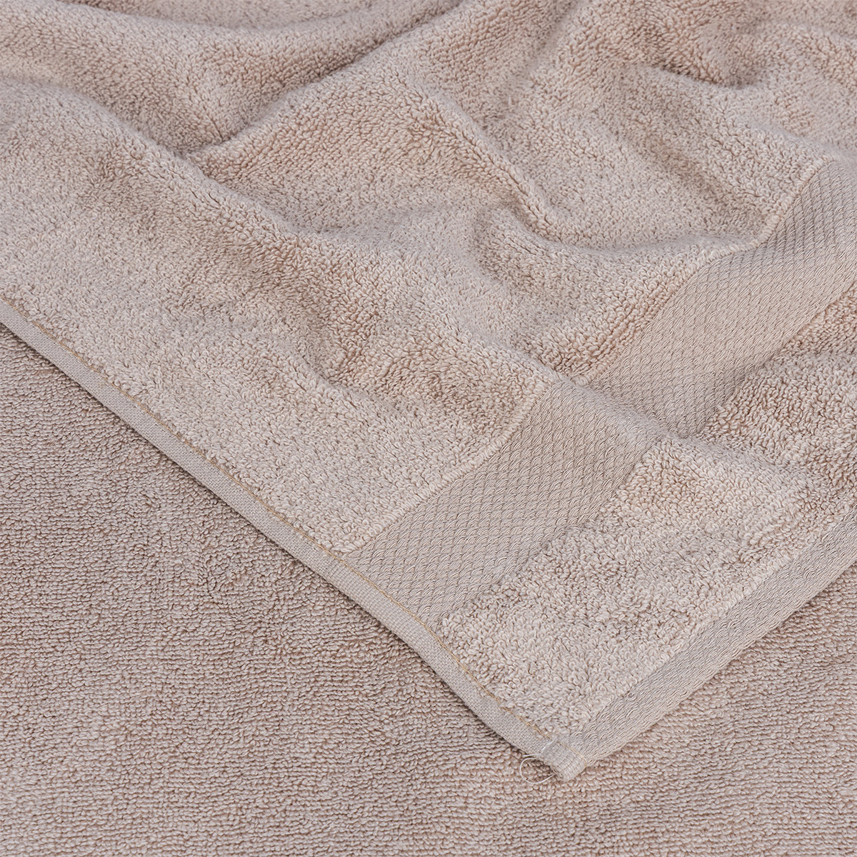 Prosop SOFIA TAUPE 50/90 cm micro bumbac