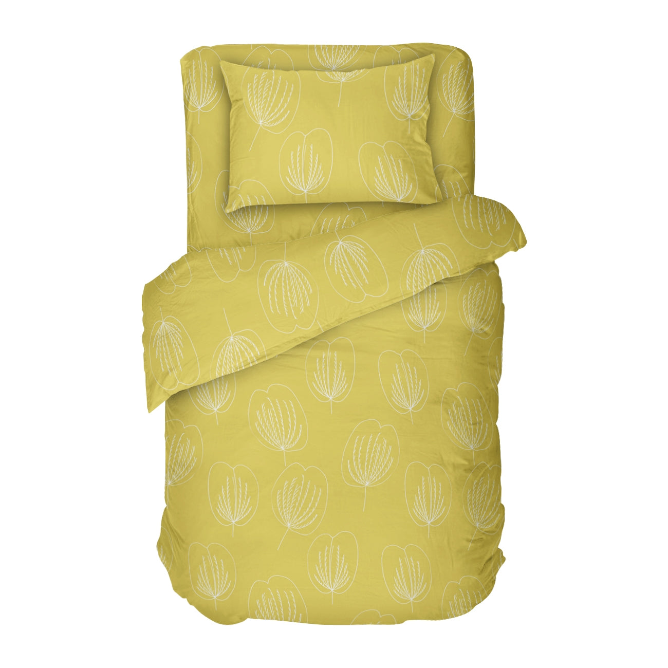 Lenjerie de pat GRACE 2 100% bumbac ranforce 3 piese