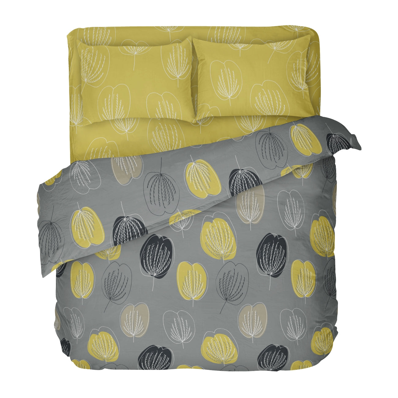 Lenjerie de pat GRACE 100% bumbac ranforce 4 piese