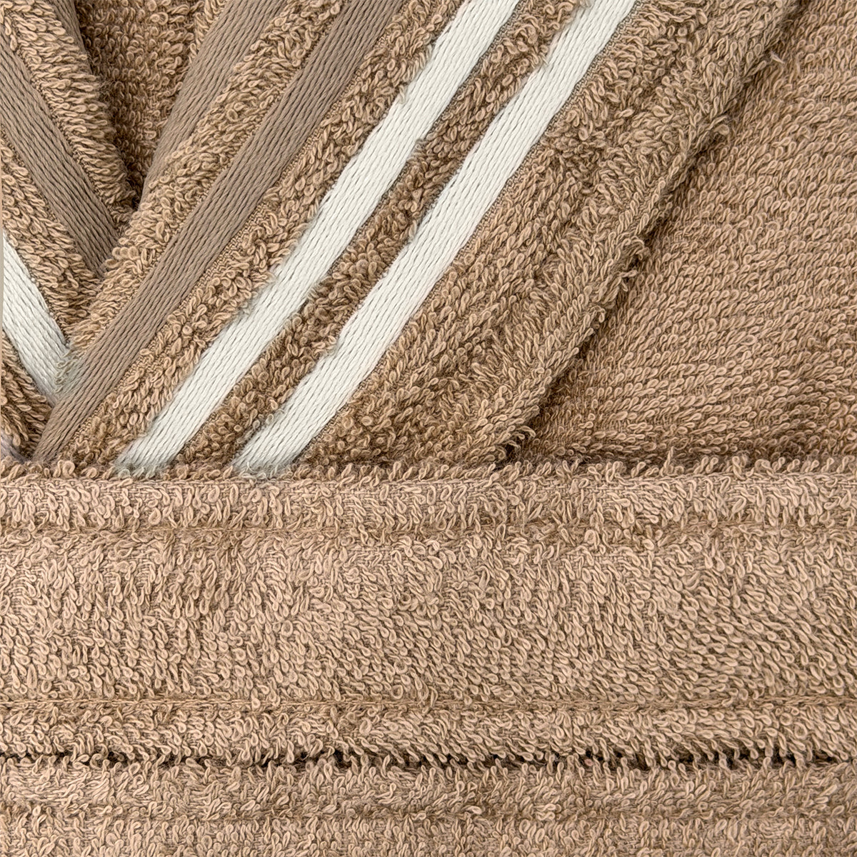 Halat de baie VENETIA TAUPE S/M 100% bumbac