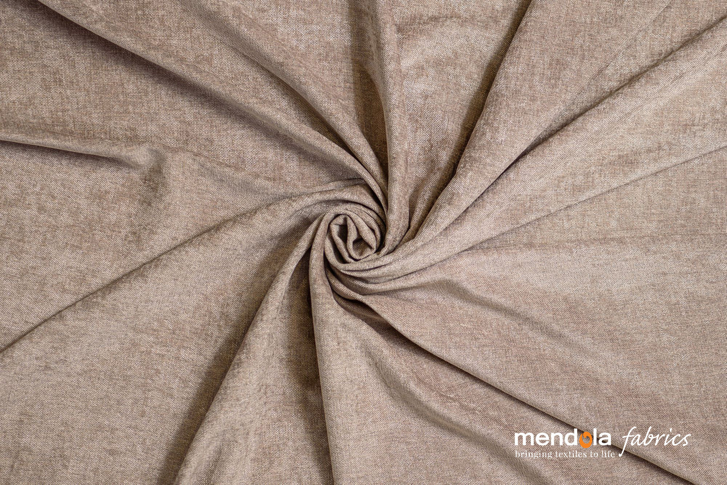 Draperie Cypress 09, cafea, țesătură tip chenille