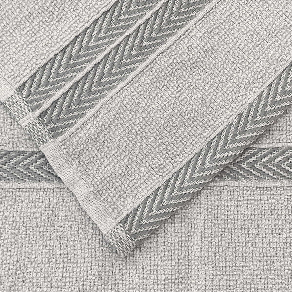 Prosop de baie CRYSTAL GRI DESCHIS 30/50 cm  bumbac 100%