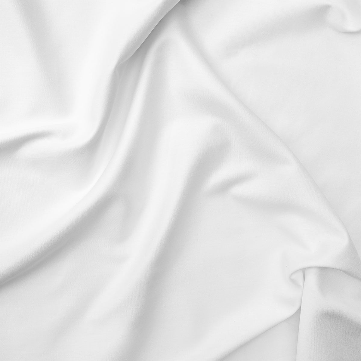 Bed sheet with elastic SATEEN WHITE 180/200/25 cm 100% satin cotton