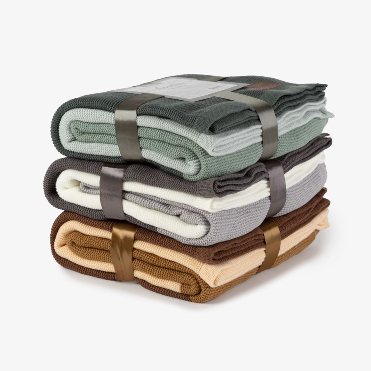 Patura impletita AMELIA GRI 100% acril