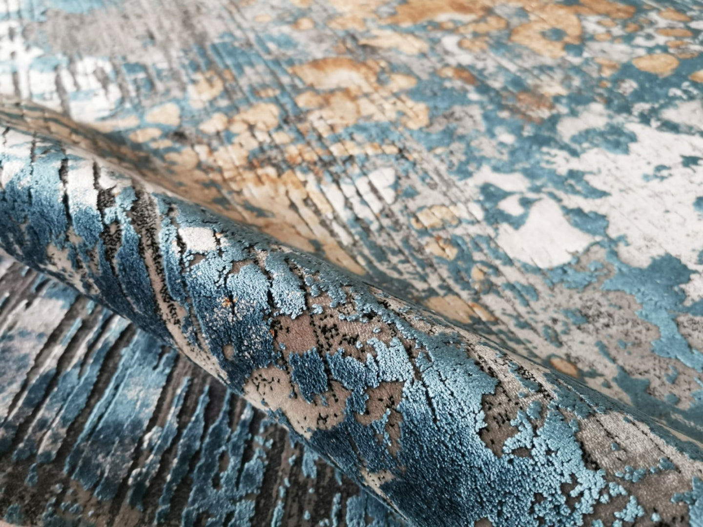 Covor CORNELIA 17826A Gri Albastru