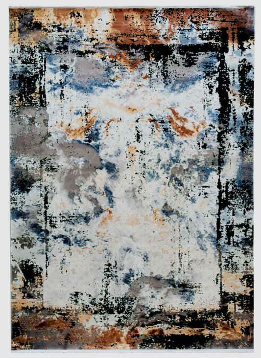 Carpet CORNELIA 17728A Cream Black Blue