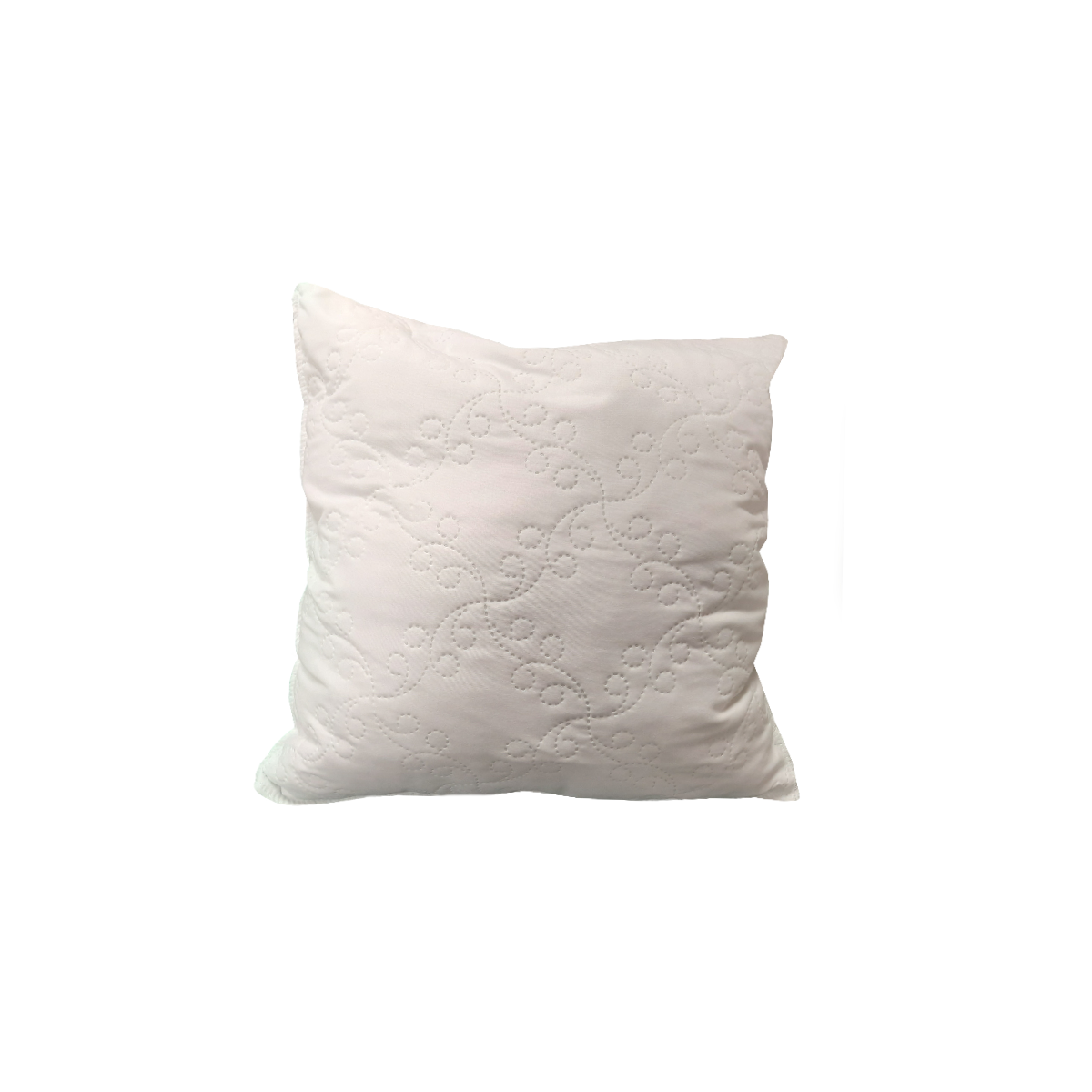 Burduf pentru pernă decorativă, 40 x 40 cm, alb