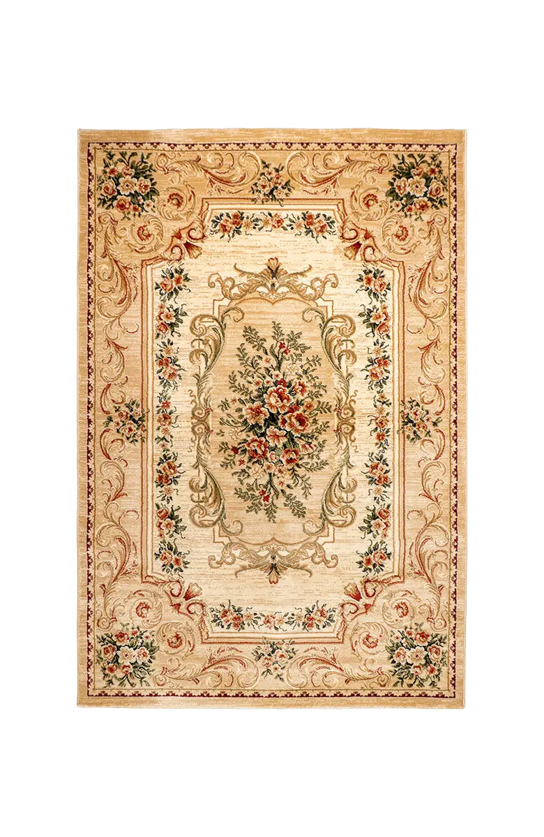 Covor Elmas Floral Ivory