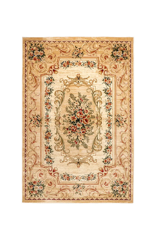 Covor Elmas Floral Ivory