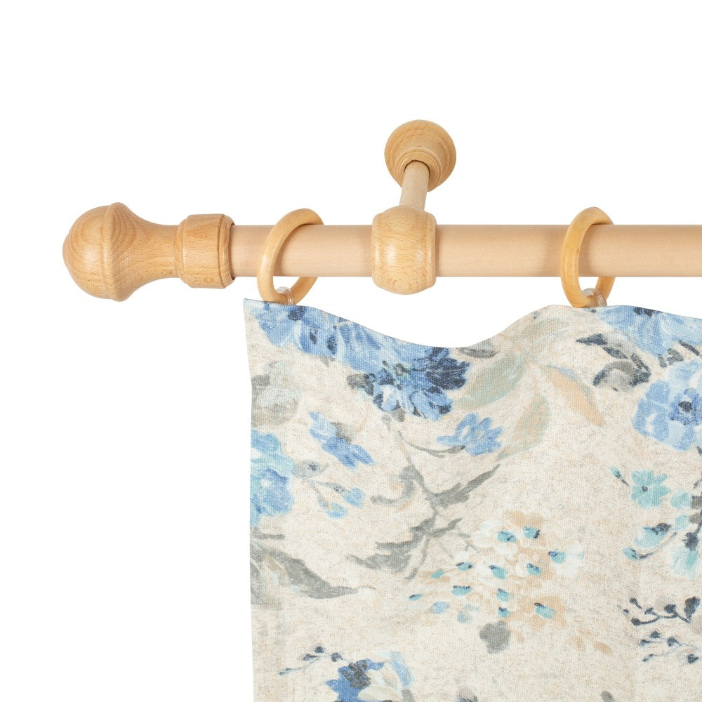 Galerie simpla lemn masiv Ares, consola standard, nuanta natur, 260 cm - KIT COMPLET