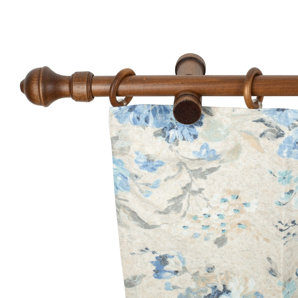 Galerie simpla lemn masiv Ares, consola moderna, nuanta nuc, 280 cm - KIT COMPLET