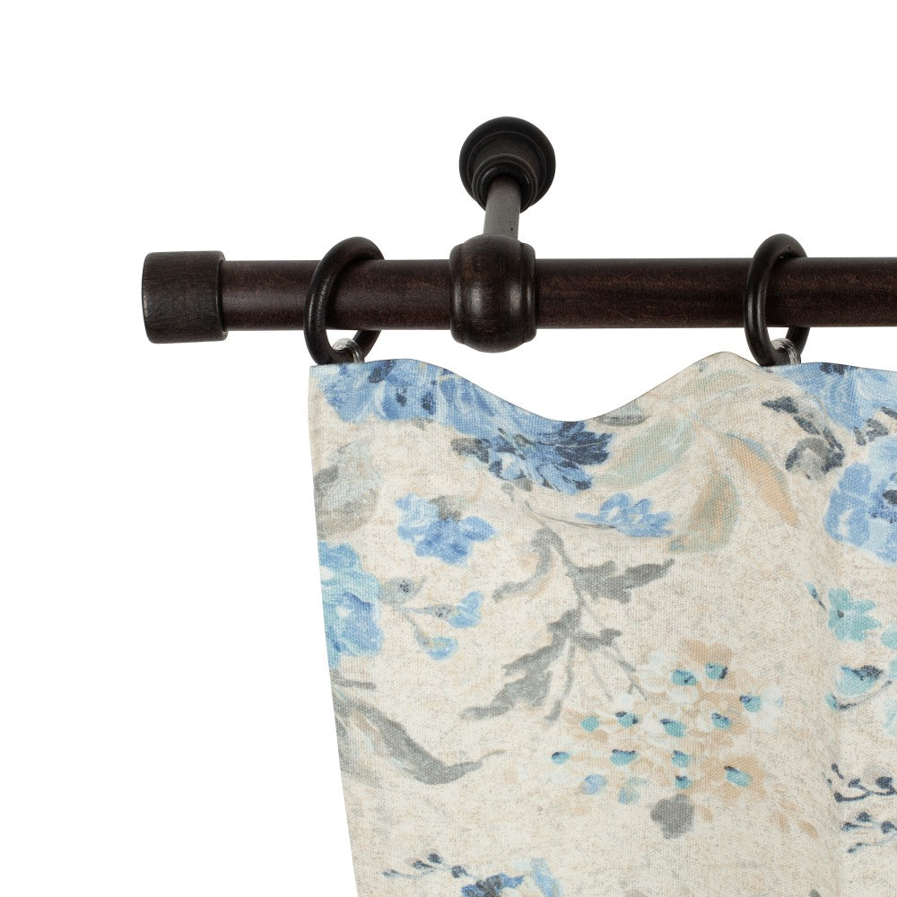 Galerie simpla lemn masiv Cafiro, consola standard, nuanta wenge, 180 cm - KIT COMPLET