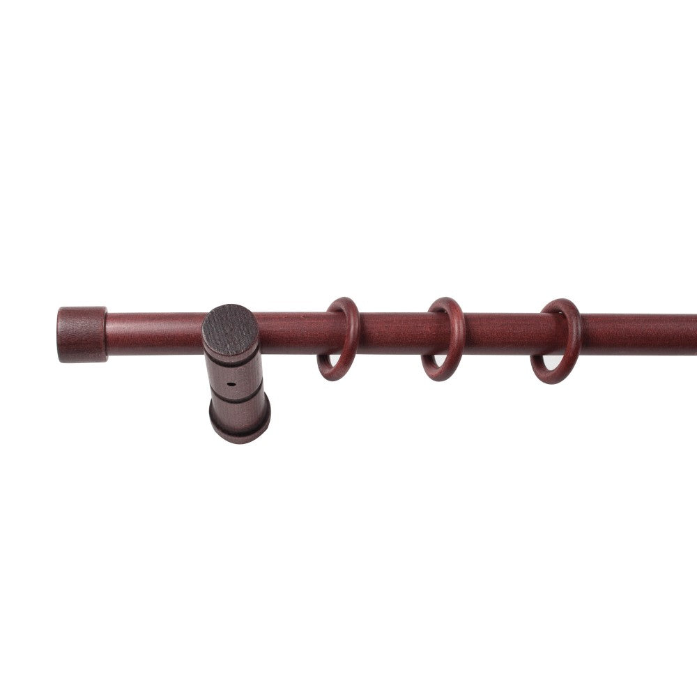 Galerie simpla lemn masiv Cafiro, consola moderna, nuanta mahon, 200 cm - KIT COMPLET