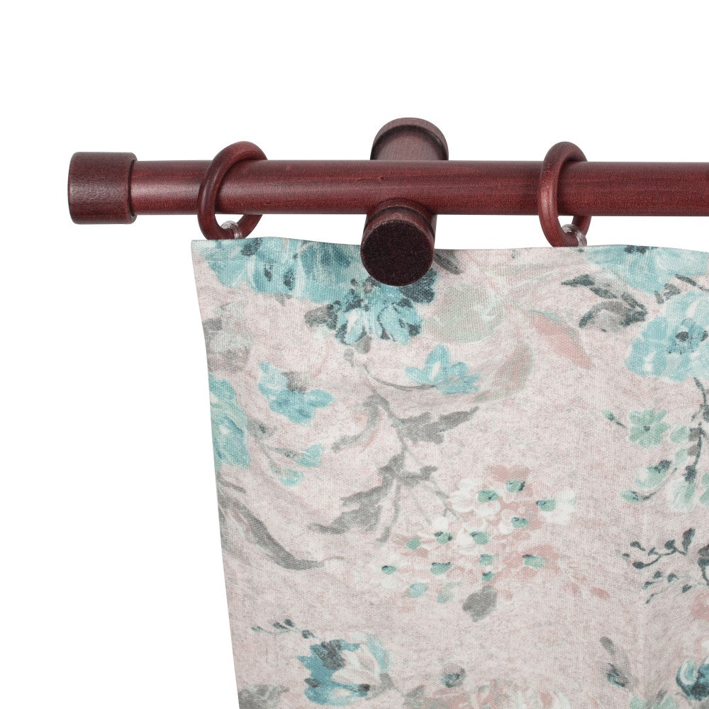 Galerie simpla lemn masiv Cafiro, consola moderna, nuanta mahon, 140 cm - KIT COMPLET