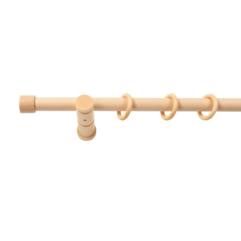 Galerie simpla lemn masiv Cafiro, consola moderna, nuanta natur, 360 cm - KIT COMPLET