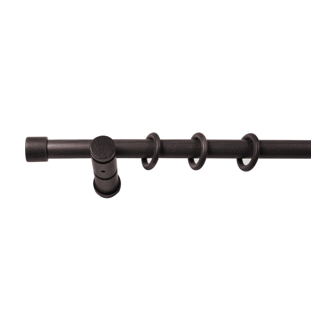 Galerie simpla lemn masiv Cafiro, consola moderna, nuanta wenge, 120 cm - KIT COMPLET