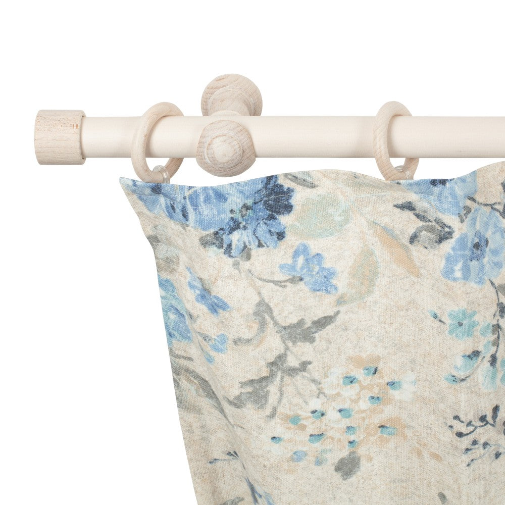 Galerie simpla lemn masiv Cafiro, consola clasica, nuanta alb-antic, 180 cm - KIT COMPLET