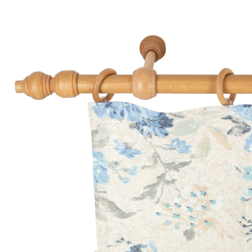 Galerie simpla lemn masiv Filigrano, consola standard, nuanta stejar, 260 cm - KIT COMPLET