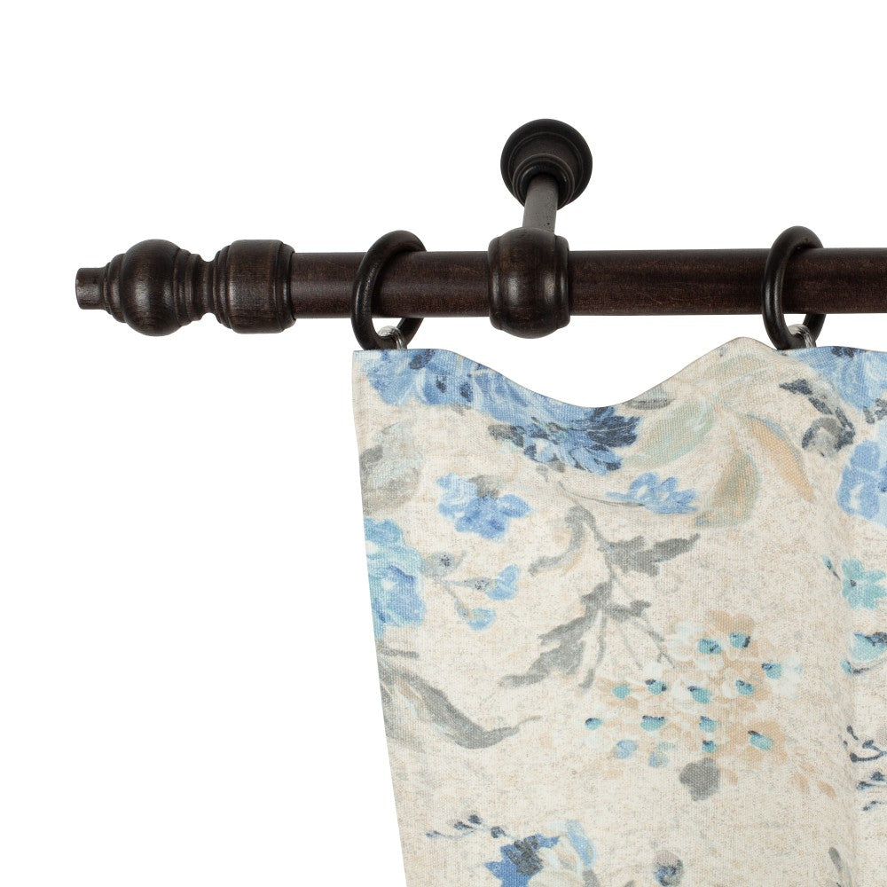Galerie simpla lemn masiv Filigrano, consola standard, nuanta wenge, 260 cm - KIT COMPLET