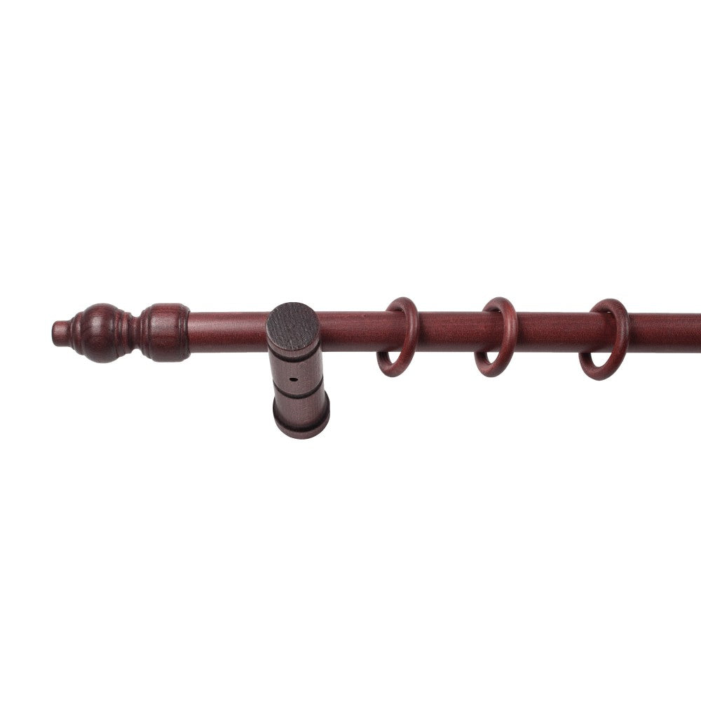 Galerie simpla lemn masiv Filigrano, consola moderna, nuanta mahon, 200 cm - KIT COMPLET