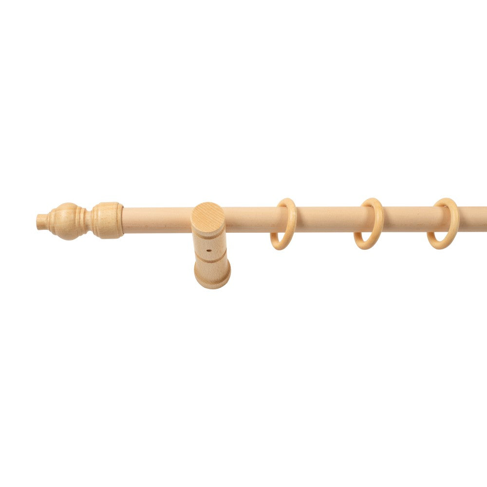 Galerie simpla lemn masiv Filigrano, consola moderna, nuanta natur, 200 cm - KIT COMPLET
