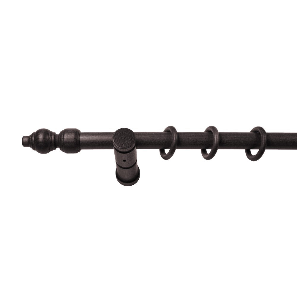 Galerie simpla lemn masiv Filigrano, consola moderna, nuanta wenge, 220 cm - KIT COMPLET