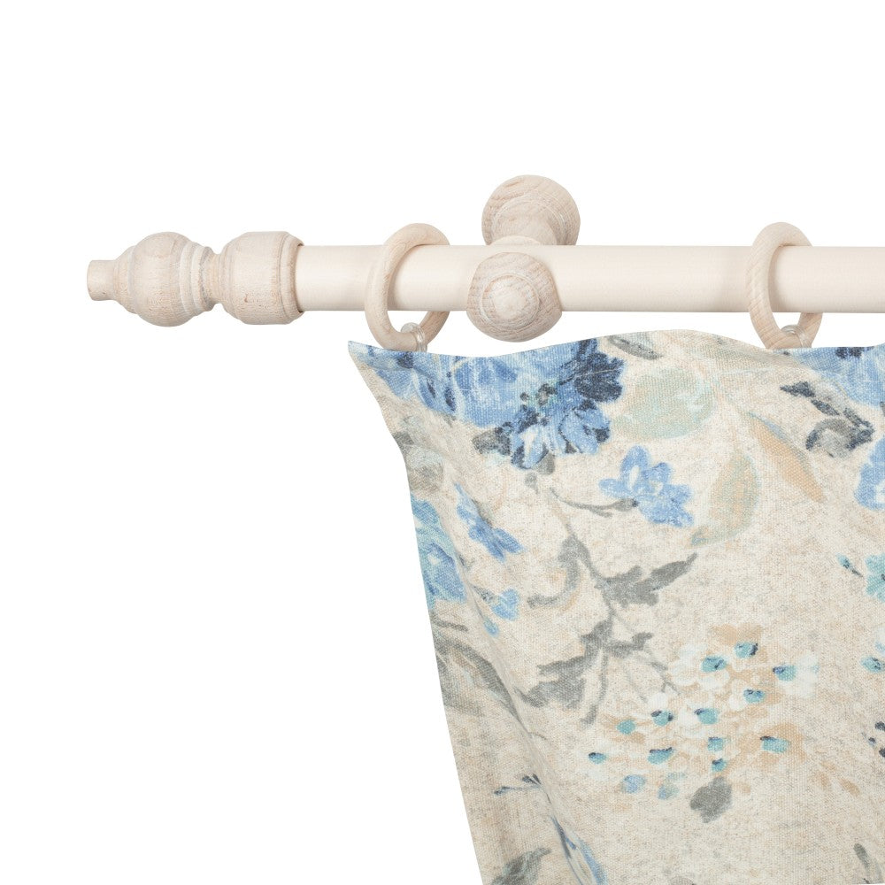 Galerie simpla lemn masiv Filigrano, consola clasica, nuanta alb-antic, 240 cm - KIT COMPLET