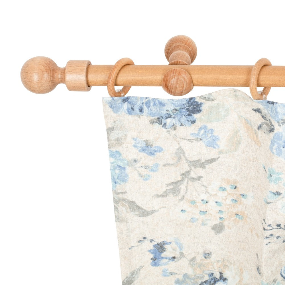 Galerie simpla lemn masiv Giro, consola clasica, nuanta stejar, 160 cm - KIT COMPLET