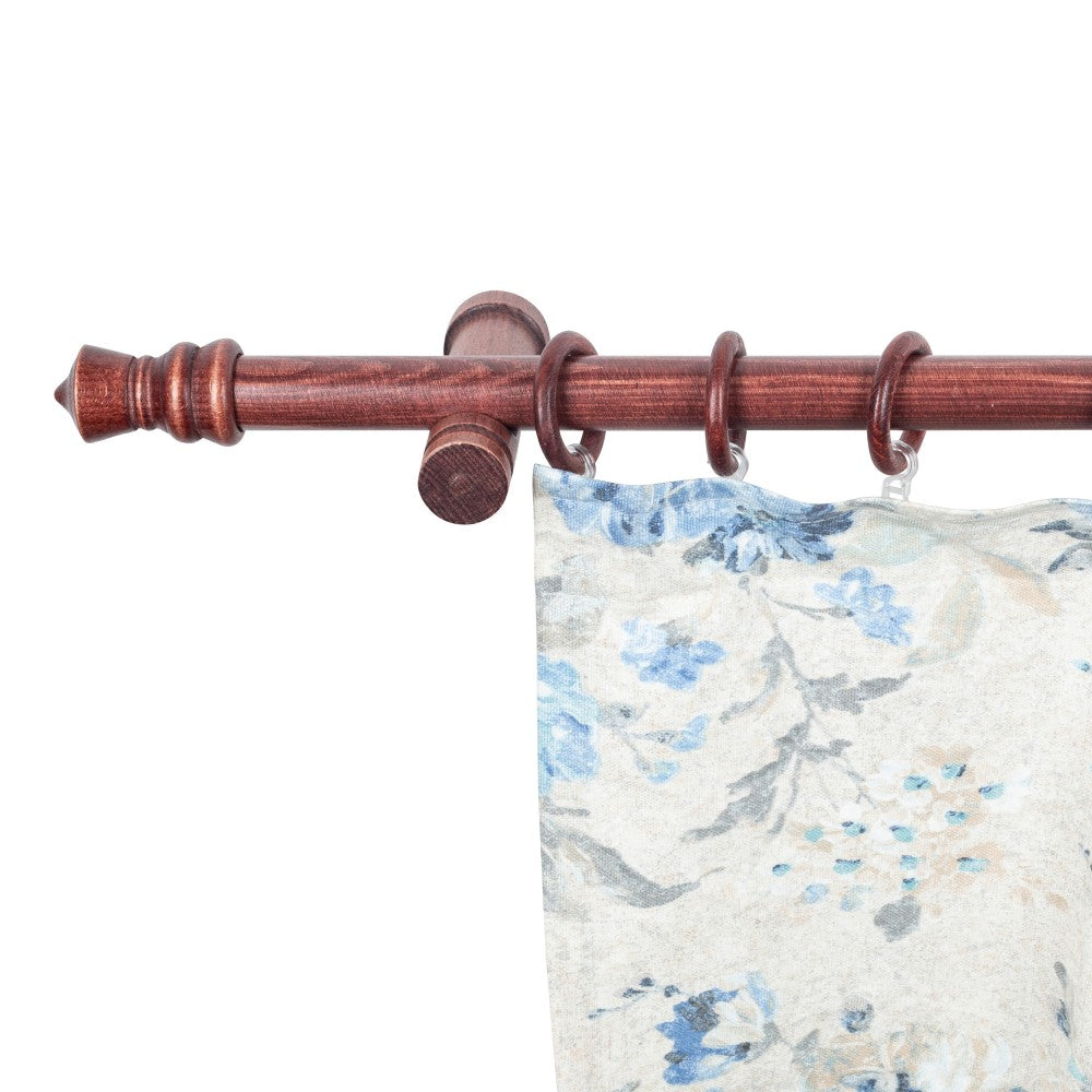 Galerie simpla lemn masiv King, consola moderna, nuanta mahon, 140 cm - KIT COMPLET