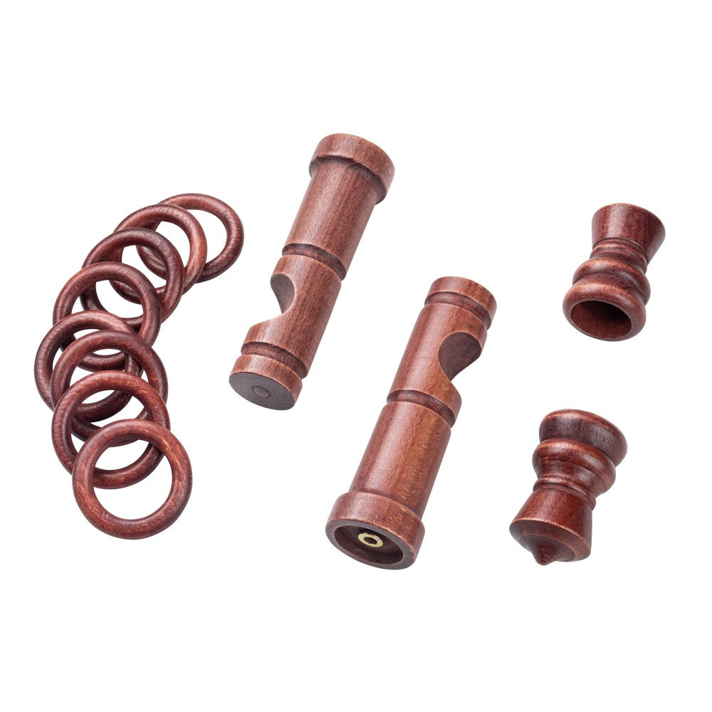 Galerie simpla lemn masiv King, consola moderna, nuanta mahon, 160 cm - KIT COMPLET