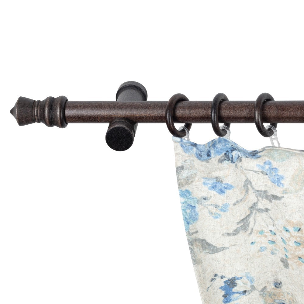 Galerie simpla lemn masiv King, consola moderna, nuanta wenge, 280 cm - KIT COMPLET
