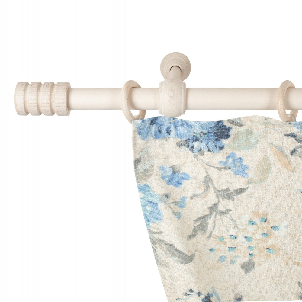 Galerie simpla lemn masiv Pisa, consola standard, nuanta alb-antic, 320 cm - KIT COMPLET