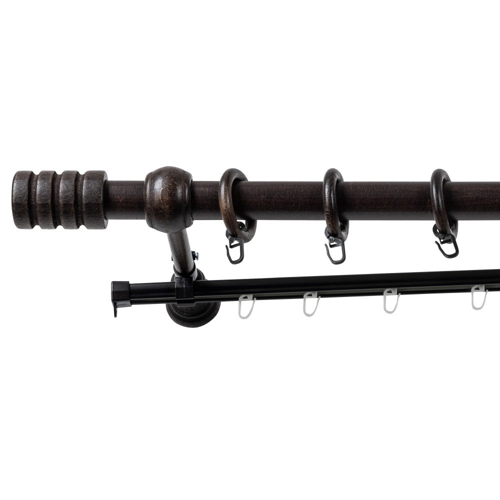 Galerie simpla lemn masiv Pisa, nuanta wenge, 240 cm - SINA U INCLUSA