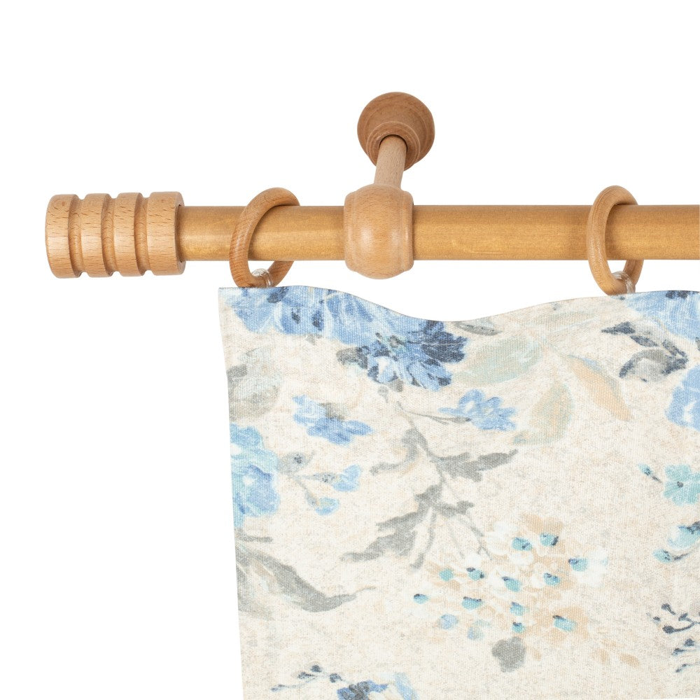 Galerie simpla lemn masiv Pisa, consola standard, nuanta stejar, 140 cm - KIT COMPLET