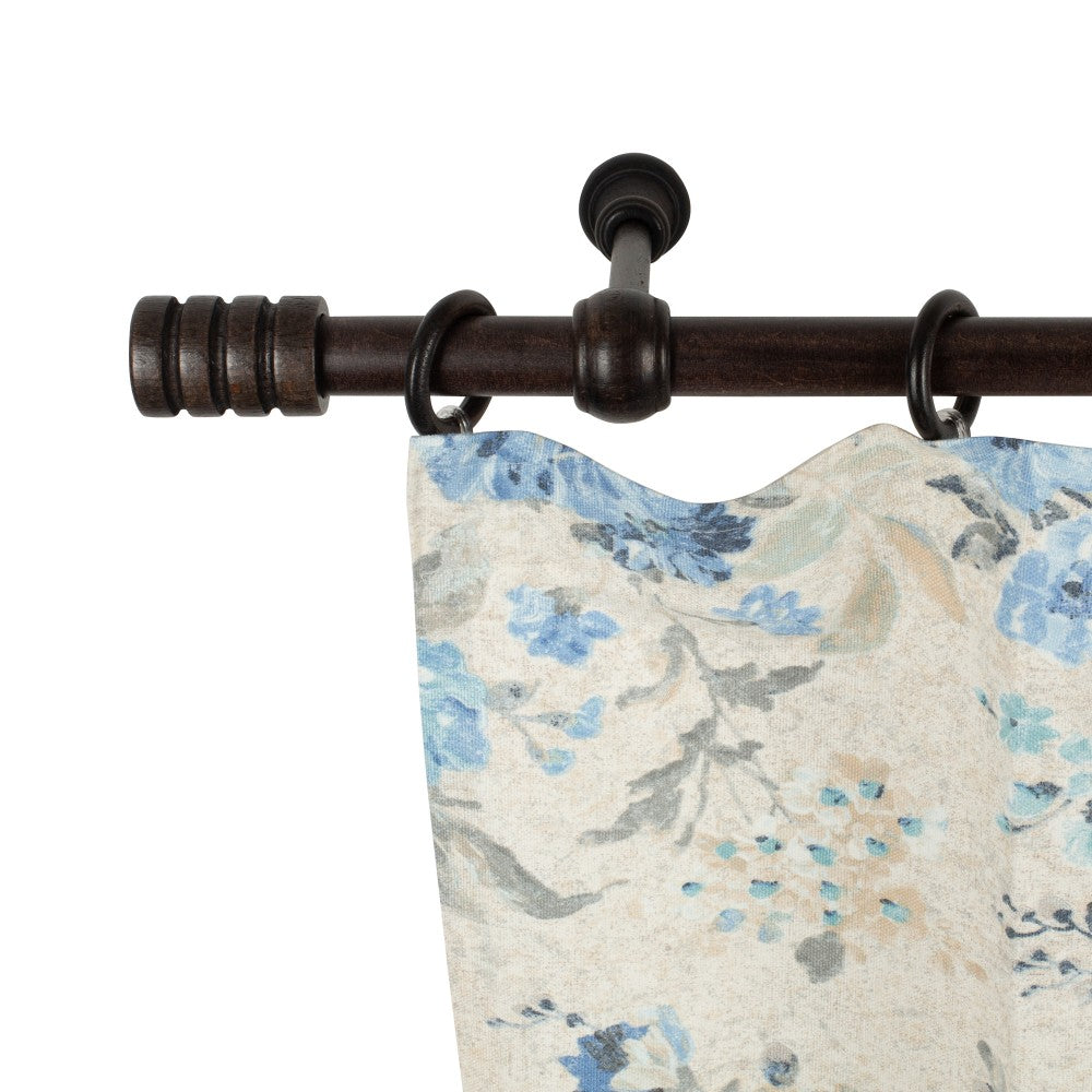 Galerie simpla lemn masiv Pisa, consola standard, nuanta wenge, 240 cm - KIT COMPLET
