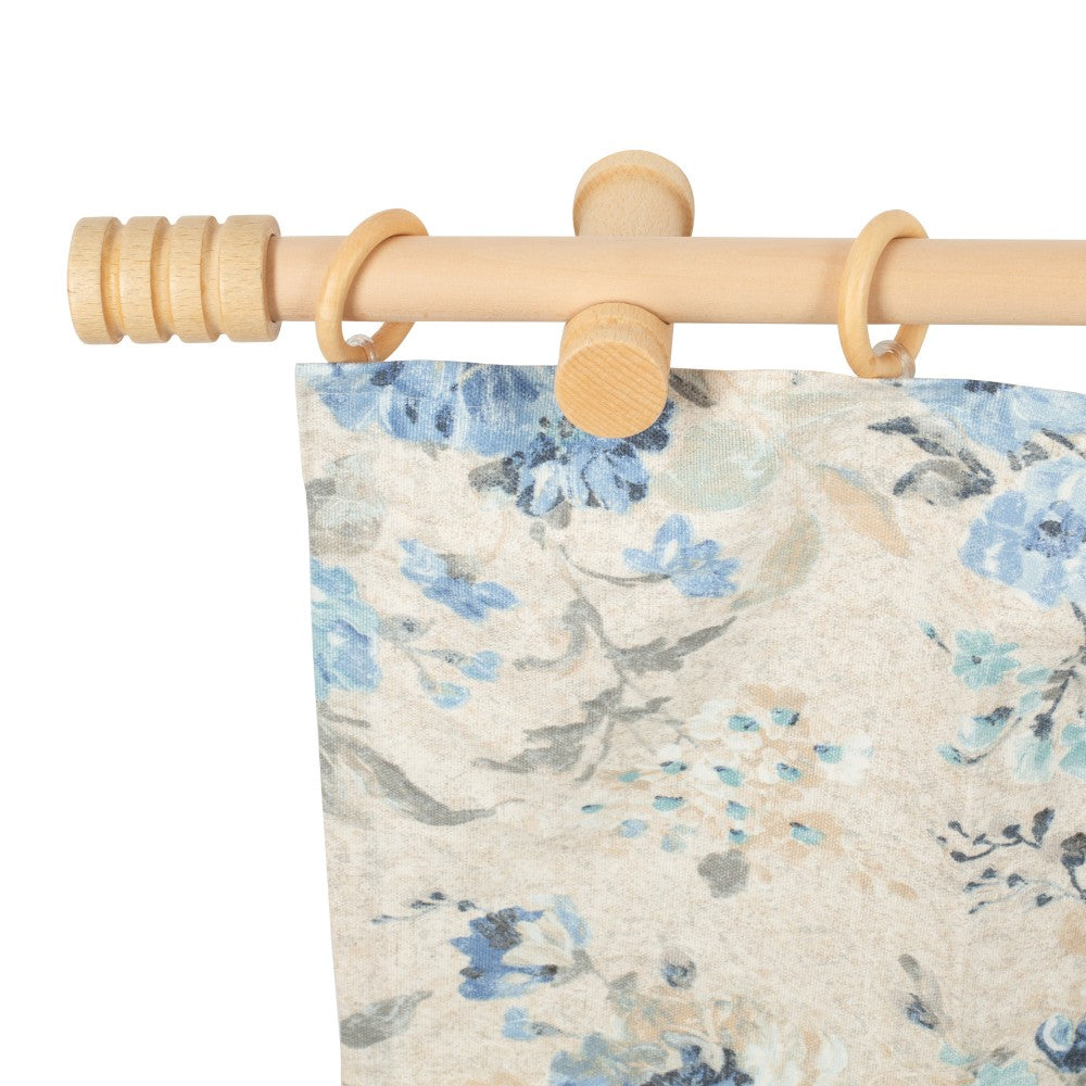 Galerie simpla lemn masiv Pisa, consola moderna, nuanta natur, 400 cm - KIT COMPLET