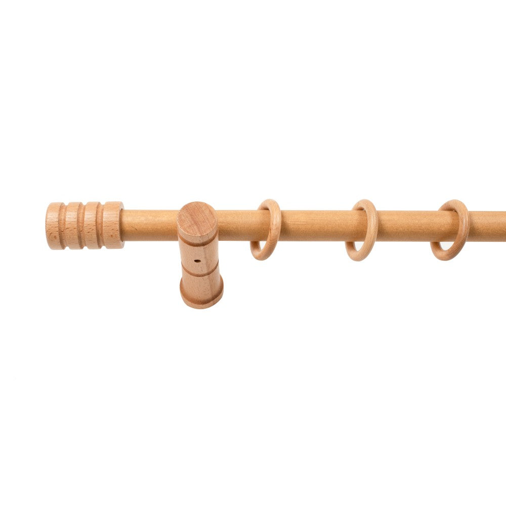 Galerie simpla lemn masiv Pisa, consola moderna, nuanta stejar, 320 cm - KIT COMPLET