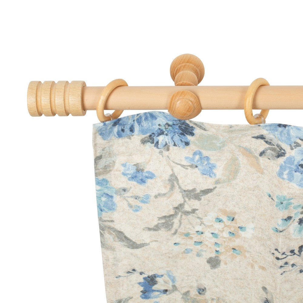 Galerie simpla lemn masiv Pisa, consola clasica, nuanta natur, 280 cm - KIT COMPLET