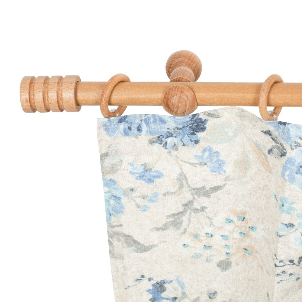 Galerie simpla lemn masiv Pisa, consola clasica, nuanta stejar, 400 cm - KIT COMPLET