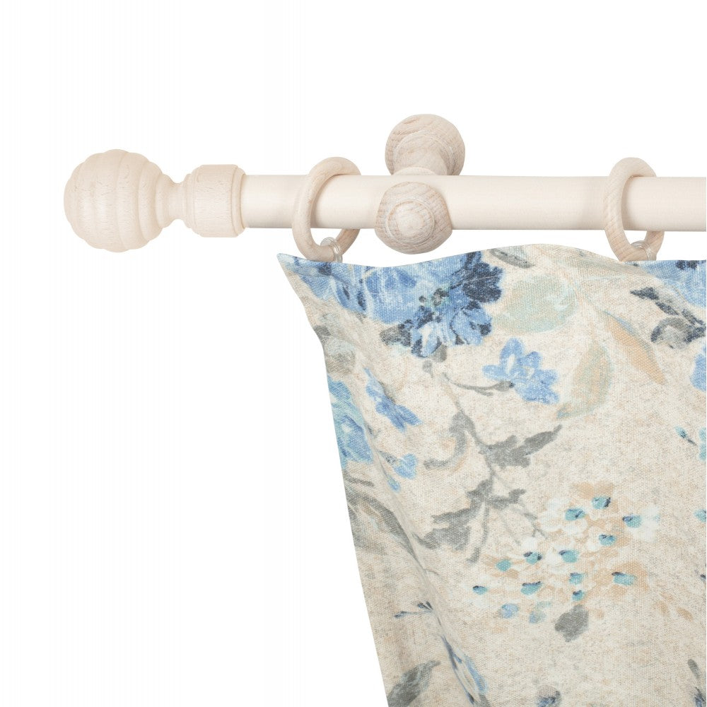 Galerie simpla lemn masiv Regal, consola clasica, nuanta alb-antic, 200 cm - KIT COMPLET