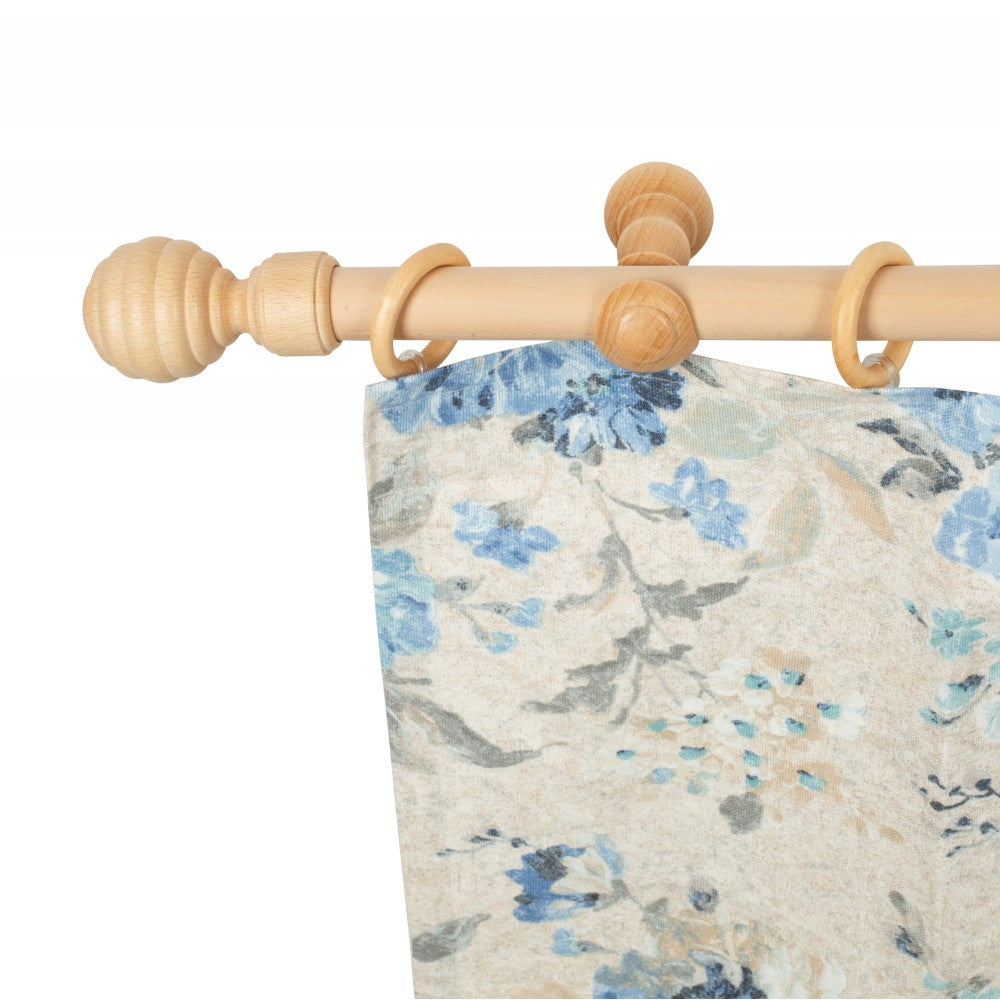 Galerie simpla lemn masiv Regal, consola clasica, nuanta natur, 280 cm - KIT COMPLET