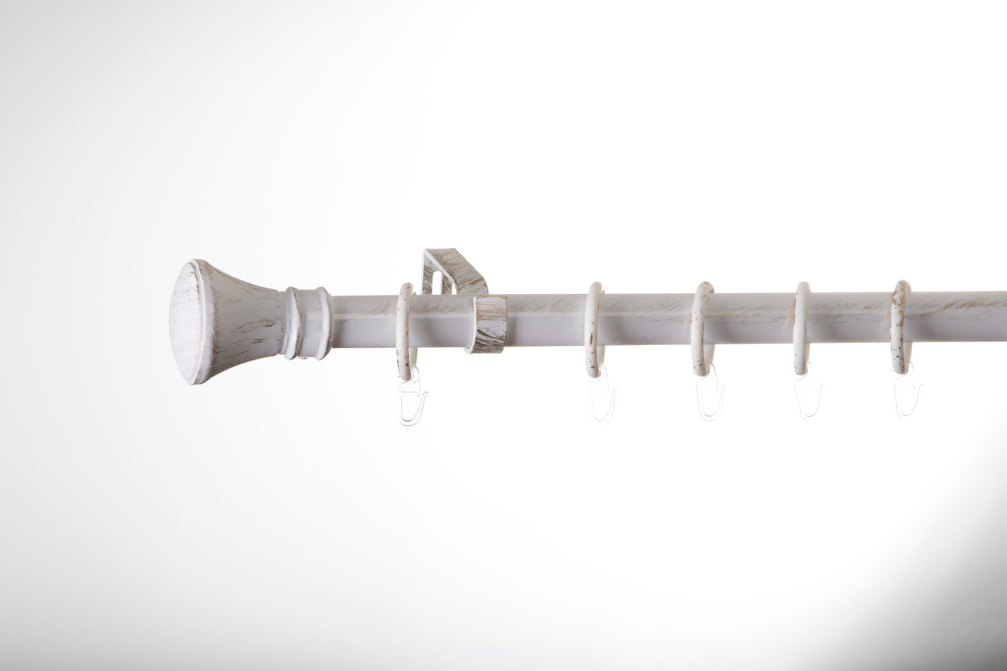 Kit galerie extensibilă Tiara Alb-Auriu 190-340 cm